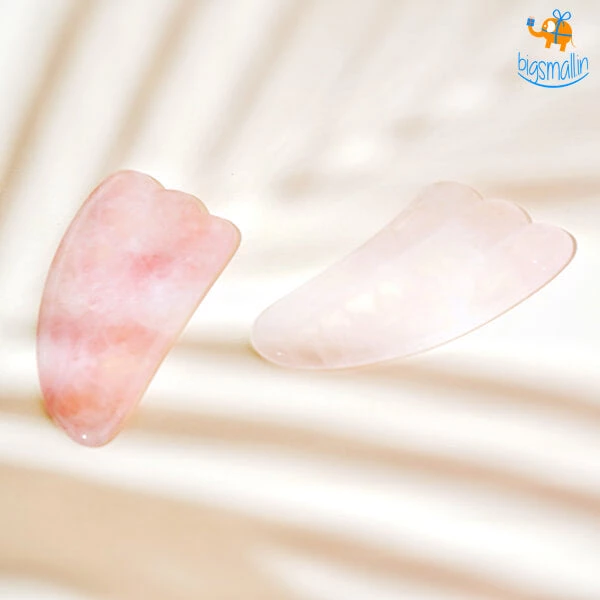 Dromenco Rose Quartz Gua Sha Stone All Of It