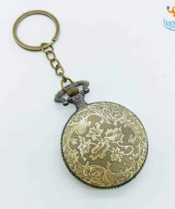 Bigsmall_hmk Royal Flush Pocket Watch Keychain Father's Day