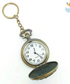 Bigsmall_hmk Royal Flush Pocket Watch Keychain Father's Day