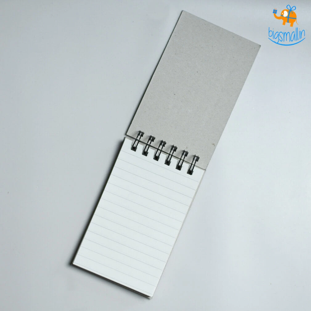 Writenery Father's Day Ash Wiro Notebooks With Elastic- Set Of 3