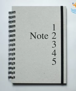 Writenery Father's Day Ash Wiro Notebooks With Elastic- Set Of 3