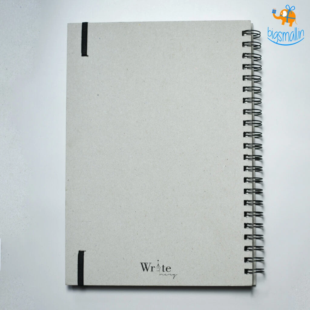 Writenery Father's Day Ash Wiro Notebooks With Elastic- Set Of 3