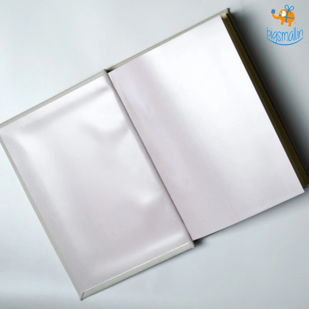 Writenery Nerd Girl Leatherette Notebook With Pencil Holder