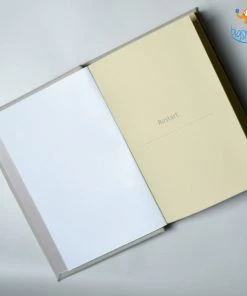 Writenery Nerd Girl Leatherette Notebook With Pencil Holder