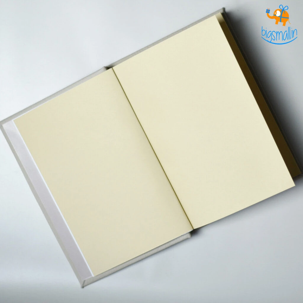 Writenery Nerd Girl Leatherette Notebook With Pencil Holder