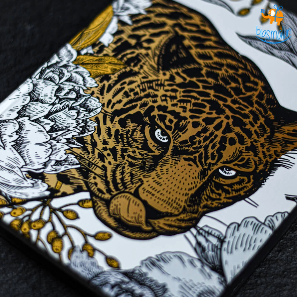 Writenery Leopard Print Velvet Finish Notebook All Of It