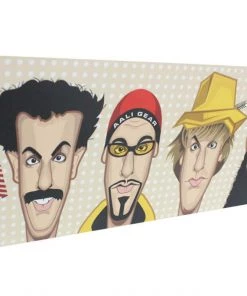 Graphicurry Sacha Baron Cohen Laminated Poster