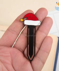 Bigsmall_piu Santa Metallic Bookmark
