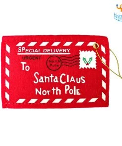 Coral Tree Santa Felt Letter Envelopes All Of It