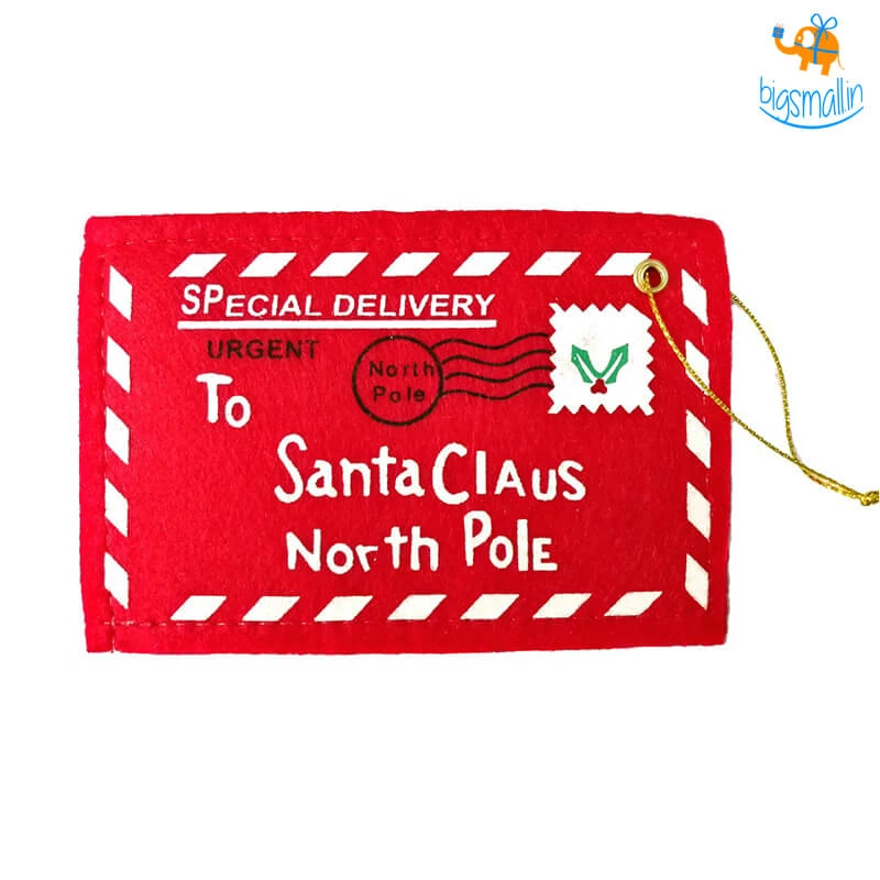 Coral Tree Santa Felt Letter Envelopes All Of It