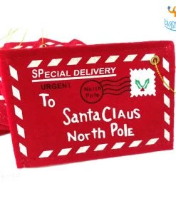 Coral Tree Santa Felt Letter Envelopes All Of It