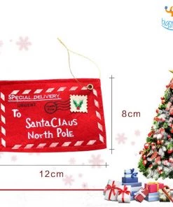 Coral Tree Santa Felt Letter Envelopes All Of It