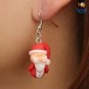 VinnyC Santa Earrings