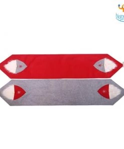 Coral Tree Christmas 3D Table Runner