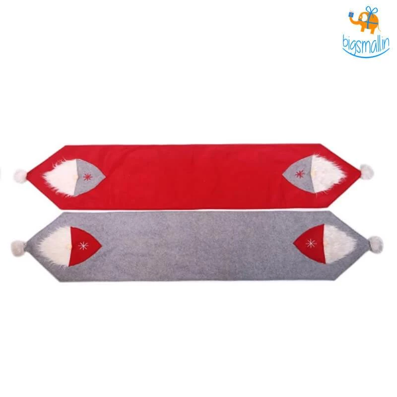 Coral Tree Christmas 3D Table Runner