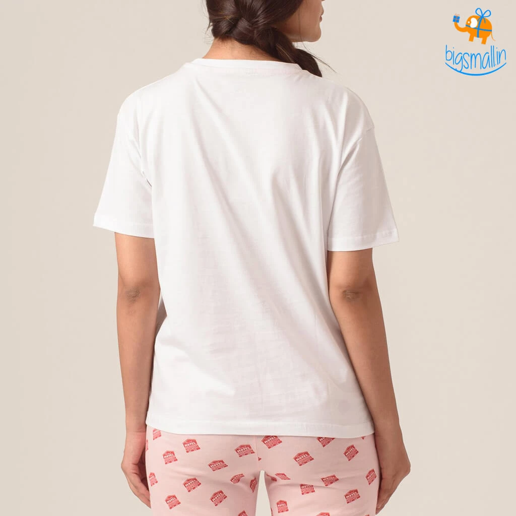 Bigsmall_soxytoes Schitt's Creek Pyjama & T-Shirt Set