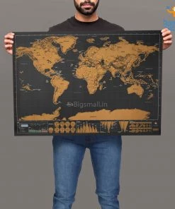 VinnyC Father's Day Scratch World Map