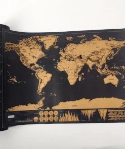 VinnyC Father's Day Scratch World Map