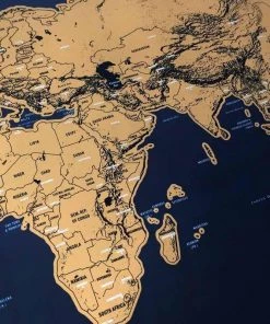 VinnyC Father's Day Scratch World Map