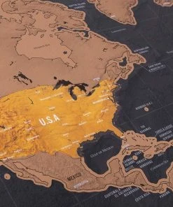 VinnyC Father's Day Scratch World Map