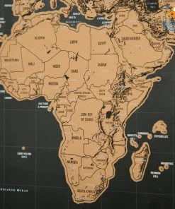 VinnyC Father's Day Scratch World Map