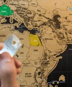 VinnyC Father's Day Scratch World Map