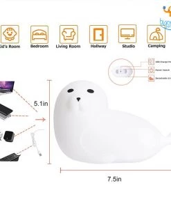 Bigsmall_hmk Sea Lion Touch Sensor Lamp All Of It