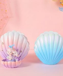 Bigsmall_hmk Sea Shell & Mermaid Desk Organizer