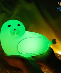 Bigsmall_hmk Sea Lion Touch Sensor Lamp All Of It