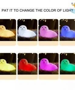 Bigsmall_hmk Sea Lion Touch Sensor Lamp All Of It