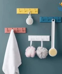 Sparkle Story Yellow Minimal Self-Adhesive Wall Hooks All Of It