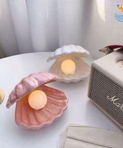 Bigsmall_hmk All Of It Shell Pearl Night Light