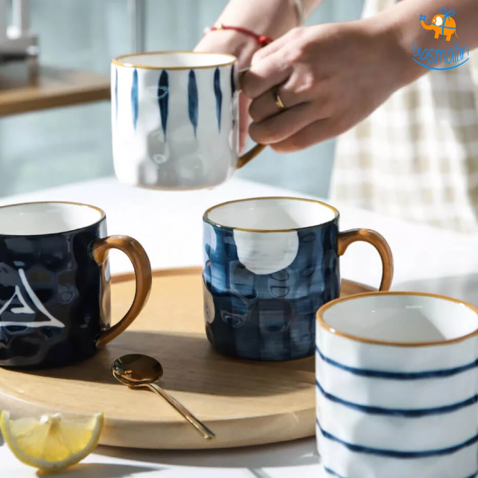 Bigsmall_hmk Shibori Printed Ceramic Mug All Of It