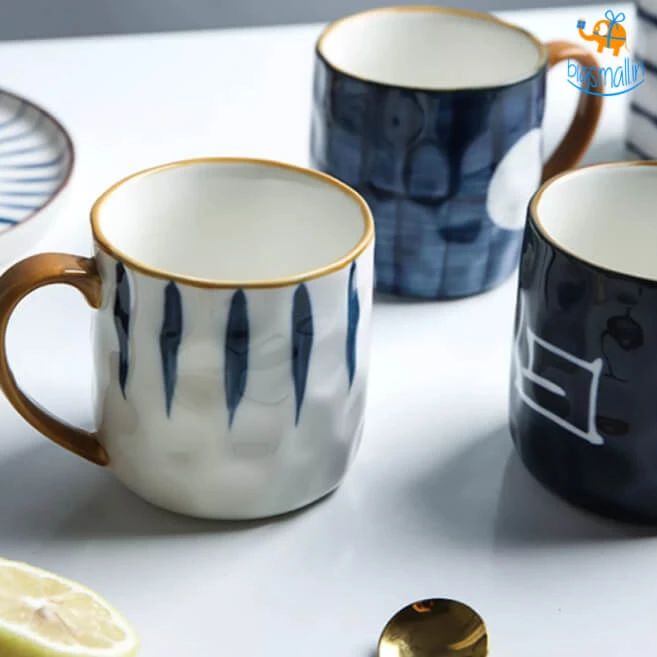 Bigsmall_hmk Shibori Printed Ceramic Mug All Of It