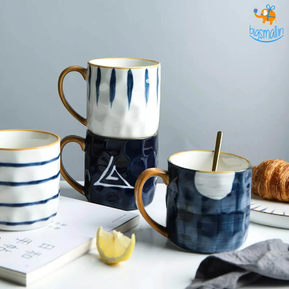 Bigsmall_hmk Shibori Printed Ceramic Mug All Of It