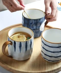 Bigsmall_hmk Shibori Printed Ceramic Mug All Of It