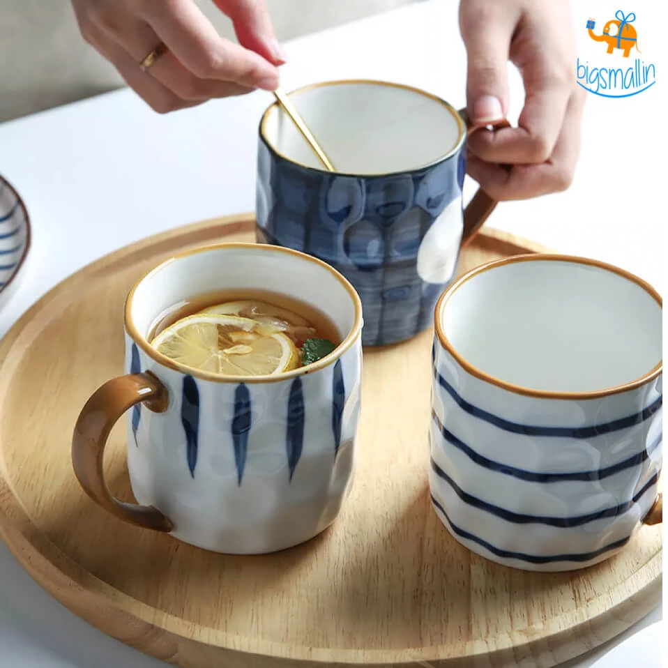 Bigsmall_hmk Shibori Printed Ceramic Mug All Of It