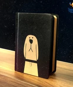 Mooch Design Studio Hachiko Theme A6 Notebook With Elastic