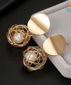 AmyLi Sale Fiery Pearl Earrings