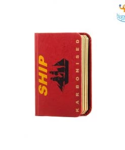 Mooch Design Studio SHIP Matchbox A6 Notebook With Elastic