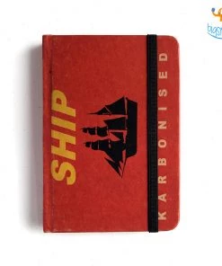 Mooch Design Studio SHIP Matchbox A6 Notebook With Elastic