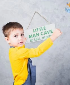 AmyLi Sale Little Man Cave Hanging Board