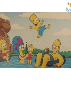 AmyLi Simpsons Kraft Paper Poster