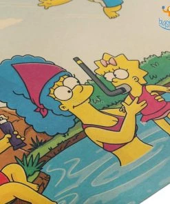 AmyLi Simpsons Kraft Paper Poster