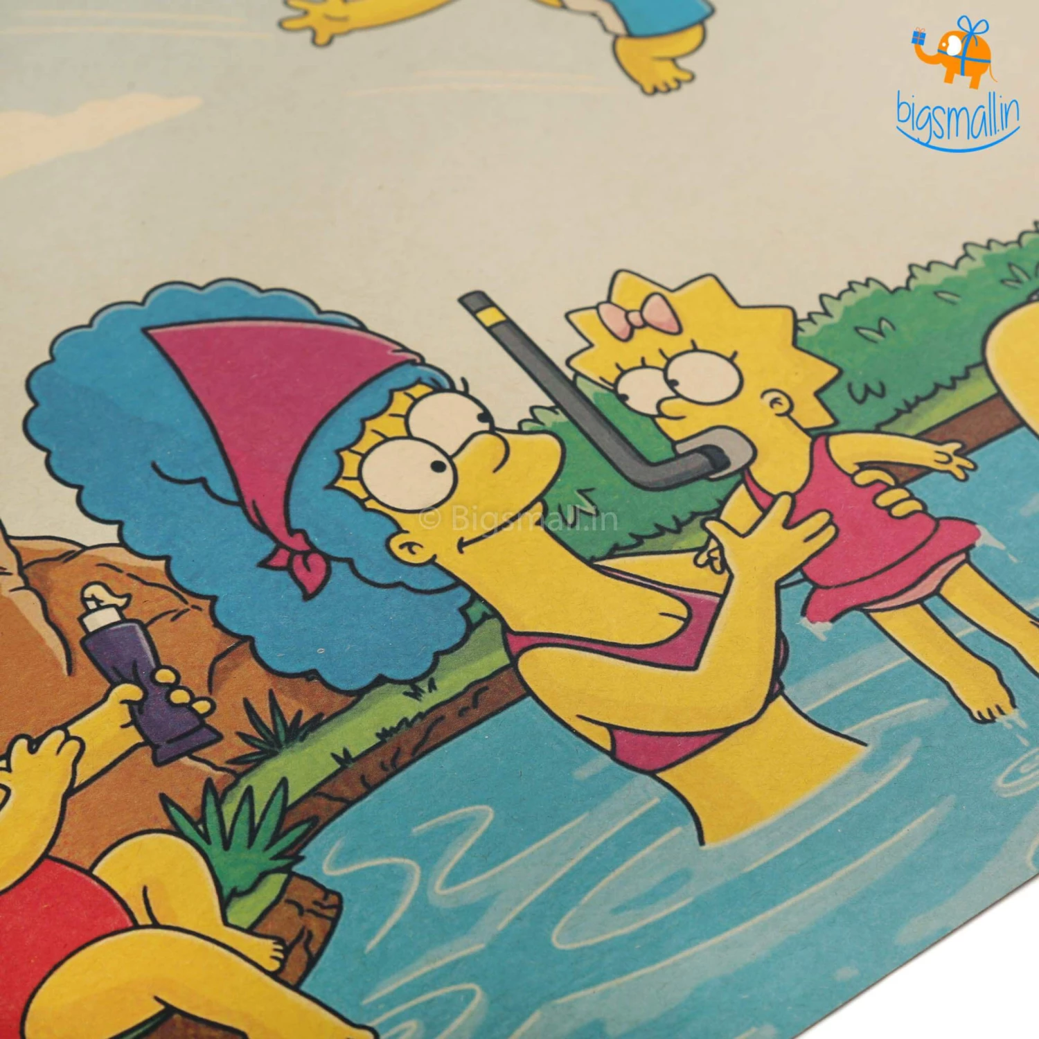 AmyLi Simpsons Kraft Paper Poster
