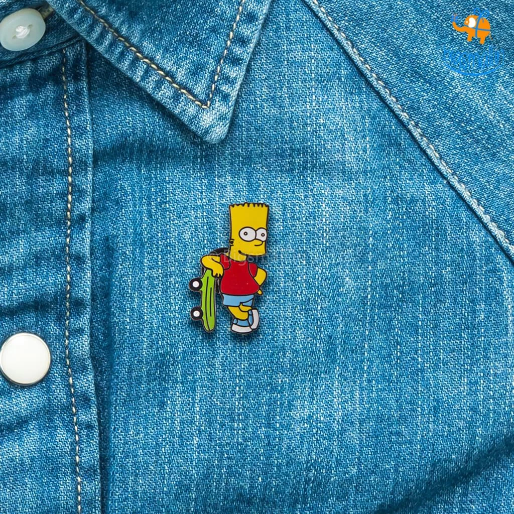 Bigsmall_piu The Simpsons Lapel Pin All Of It