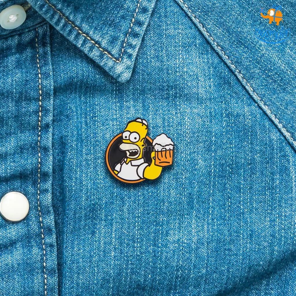 Bigsmall_piu The Simpsons Lapel Pin All Of It