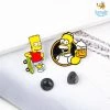 Bigsmall_piu The Simpsons Lapel Pin All Of It