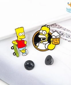 Bigsmall_piu The Simpsons Lapel Pin All Of It