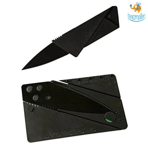 Coral Tree Cardsharp Credit Card Folding Knife All Of It